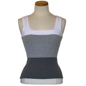 Lorsay Collection Rib Knit Tank Vintage S